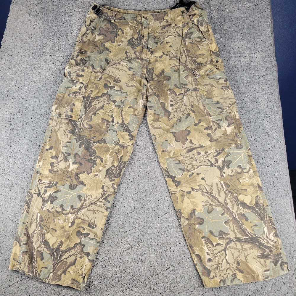 Ranger Camo Cargo Pants Mens 40 Straight Leg Relaxed Fit Hunting Outdoors